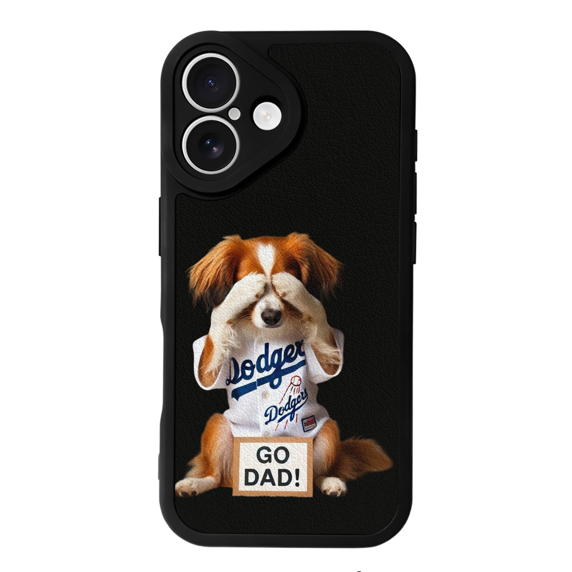  IPhone 16 Silicone Leather Case – UV Print, Lambskin Texture – Perfect Fit, Wireless Charging Compatible, Scratch Resistant, Precise Cutouts – Stylish Protection For IPhone 16